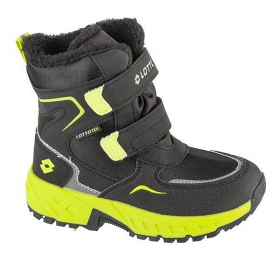 Lotto - Jungen Schneestiefel "Alstyne Tex" (Schwarz/Gelb) - Image 1