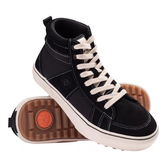 Iguana - Herren Schuhe "Bomer Mid", Wildleder (Schwarz) - Image 6