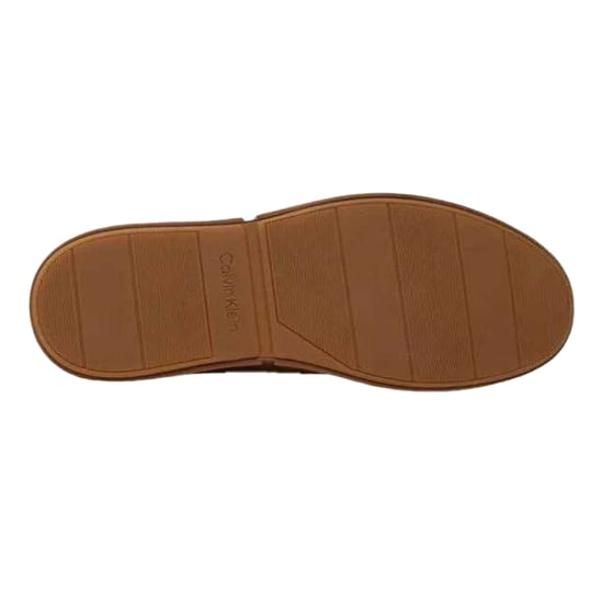 Calvin Klein - Logo Schuhe für Herren, Leder, Niedrig geschnitten (Karamell) - Image 4