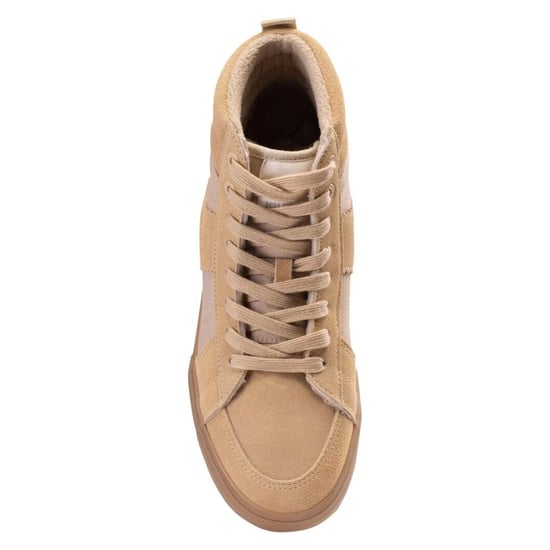 Iguana - Herren Schuhe "Bomer Mid", Wildleder (Beige) - Image 4