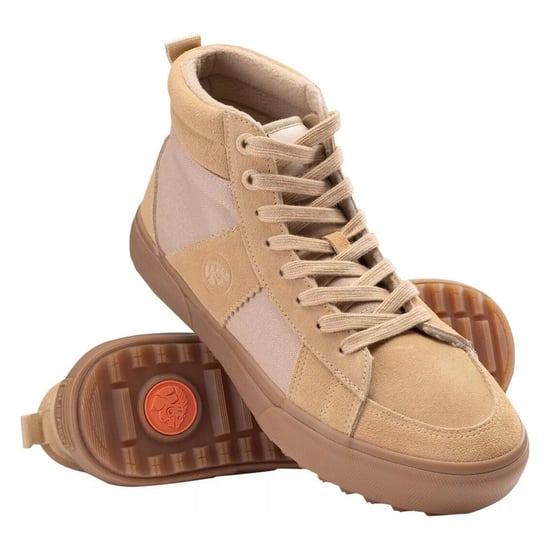 Iguana - Herren Schuhe "Bomer Mid", Wildleder (Beige) - Image 6