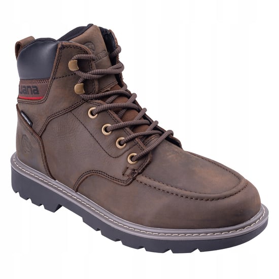 Iguana - Herren Winterstiefel "Domer", Knöchelhoch (Dunkelbraun/Schwarz) - Image 3