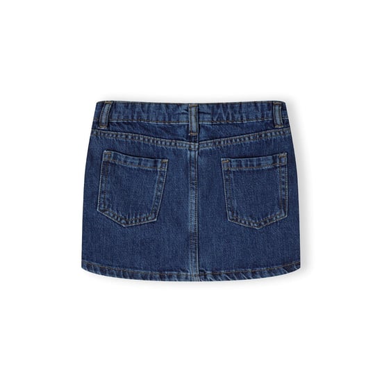 Minoti - Rock für Mädchen, Vorn geknöpft, Denim (Marine) - Image 3