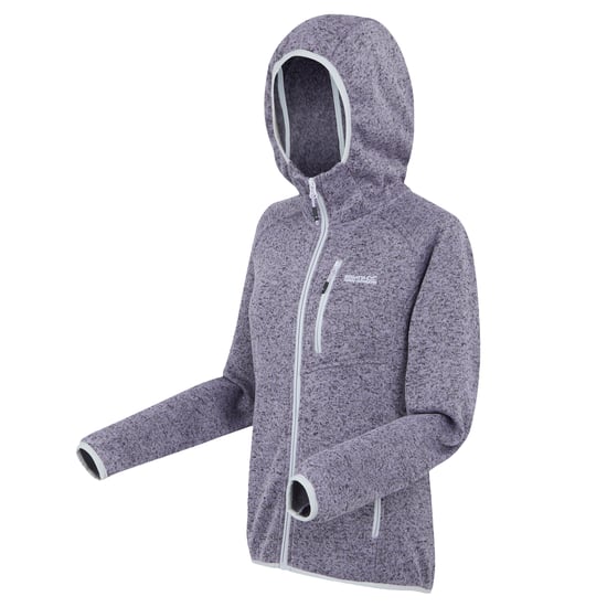Regatta - "Newhill II" Hoodie mit durchgehendem Reißverschluss für Damen (Glyzinie/Hauch von Lila) - Image 3