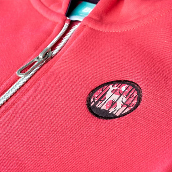 Bejo - "Ashira" Hoodie mit durchgehendem Reißverschluss für Mädchen (Himbeere) - Image 3