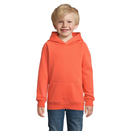 SOLS - "Stellar" Kapuzenpullover für Kinder (Dunkel Orange) - Image 1