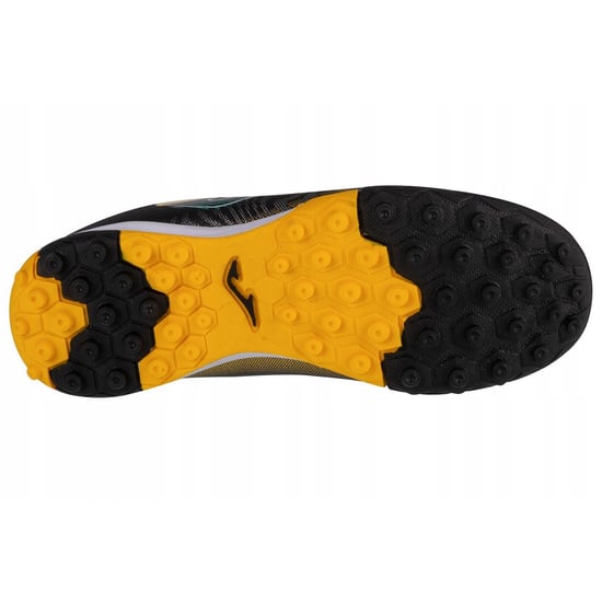 Joma - Kinder Künstlicher Boden Fußballschuhe "Evolution" (Schwarz/Gelb) - Image 4