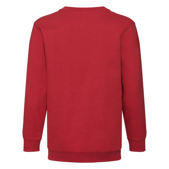 Fruit of the Loom - "Classic" Sweatshirt Eingesetzt für Kinder (Rot) - Image 2