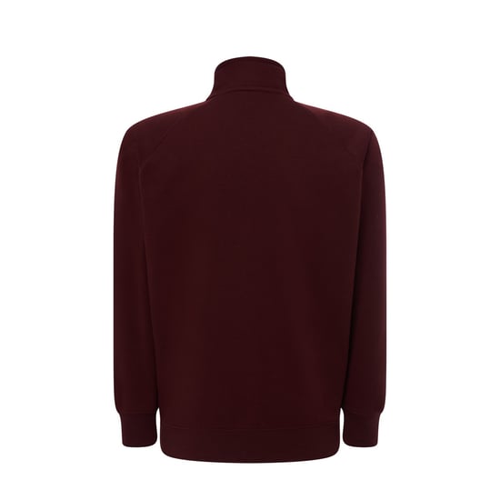 JHK - Sweatshirt Durchgehender Reißverschluss für Herren/Damen Unisex (Kardinal) - Image 2