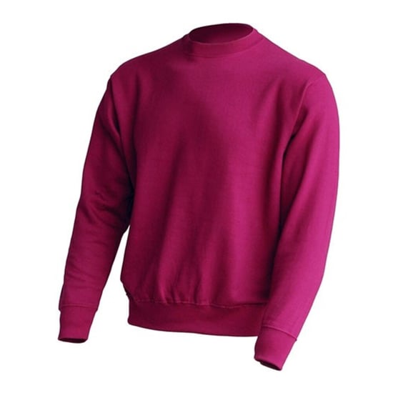 JHK - Sweatshirt Rundhalsausschnitt für Herren/Damen Unisex (Himbeere) - Image 1