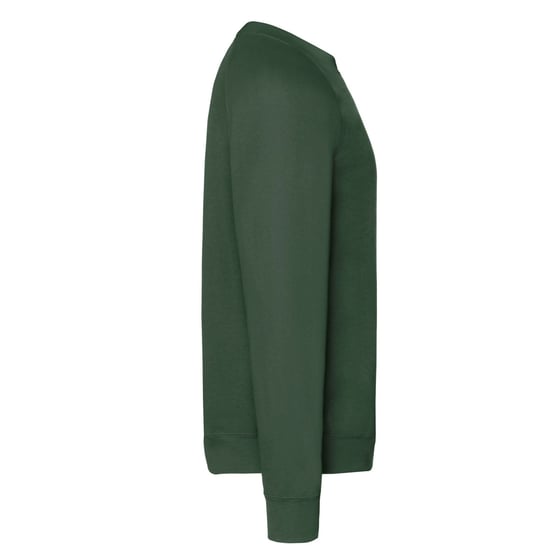 Fruit of the Loom - "Classic" Sweatshirt für Herren Raglanärmel (Flaschengrün) - Image 3