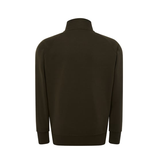 JHK - Sweatshirt Durchgehender Reißverschluss für Herren/Damen Unisex (Khaki) - Image 2