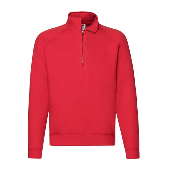 Fruit of the Loom - "Premium" Sweatshirt Reißverschluss für Herren (Rot) - Image 1