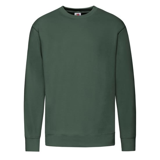 Fruit of the Loom - Sweatshirt für Herren angesetzte Ärmel (Flaschengrün) - Image 1