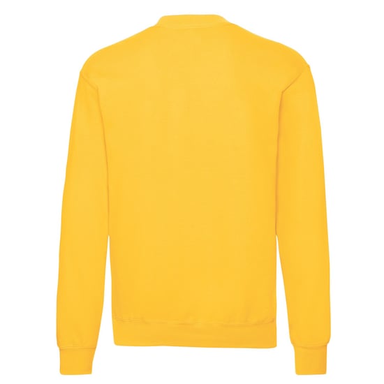 Fruit of the Loom - "Classic" Sweatshirt für Herren angesetzte Ärmel (Sonnenblume) - Image 2