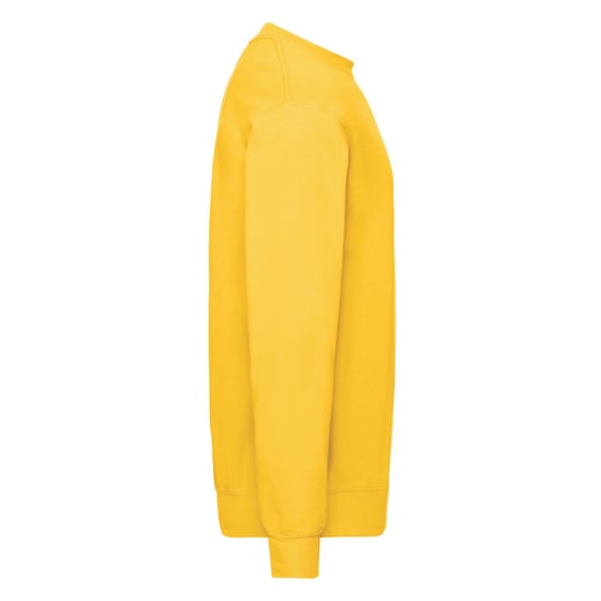 Fruit of the Loom - "Classic" Sweatshirt für Herren angesetzte Ärmel (Sonnenblume) - Image 3