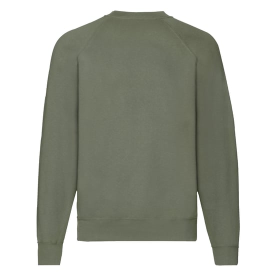 Fruit of the Loom - "Classic" Sweatshirt für Herren Raglanärmel (Klassisch Olivgrün) - Image 2