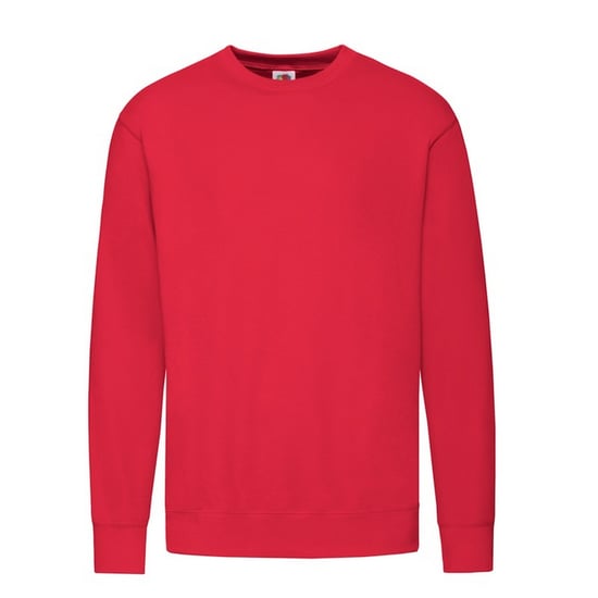 Fruit of the Loom - Sweatshirt für Herren angesetzte Ärmel (Rot) - Image 1