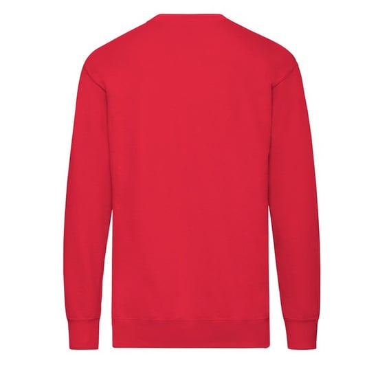 Fruit of the Loom - Sweatshirt für Herren angesetzte Ärmel (Rot) - Image 2