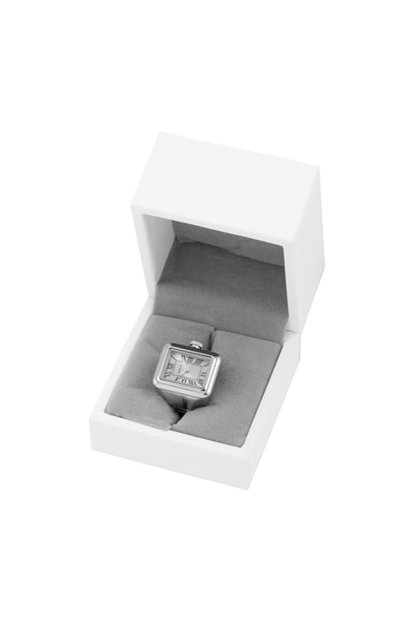 INVICTA Mini Ring 49894 Damenuhr - Quarzwerk - Edelstahl mit silbernem Zifferblatt - 18 mm - Image 3