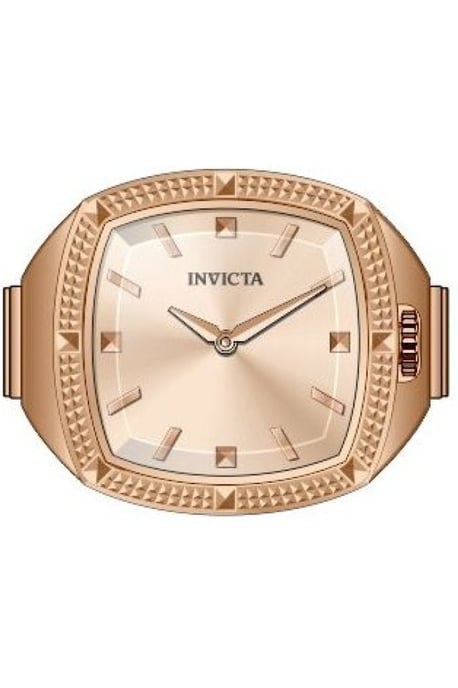 Invicta Mini Ring 50639 Damenuhr - Quarzwerk - Edelstahl mit roségoldenem Zifferblatt - 23 mm - Image 1