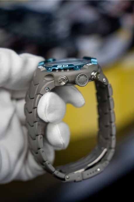 INVICTA Speedway 49881 Herrenuhr - Quarzwerk - Edelstahl mit grauem Zifferblatt - 50 mm - Image 4