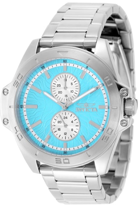 INVICTA Speedway 50354 Herrenuhr - Quarzwerk - Edelstahl mit blauem Zifferblatt - 44 mm - Image 1