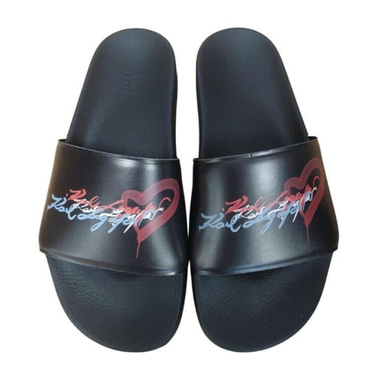 Karl Lagerfeld - Badesandale für Herren, Gummi (Schwarz) - Image 2