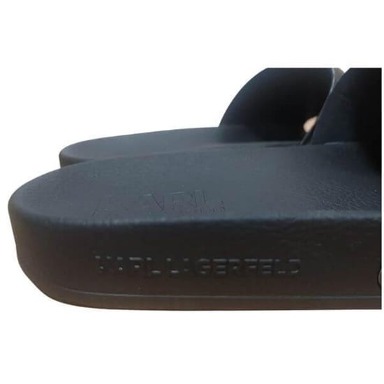 Karl Lagerfeld - Badesandale für Herren, Gummi (Schwarz) - Image 4