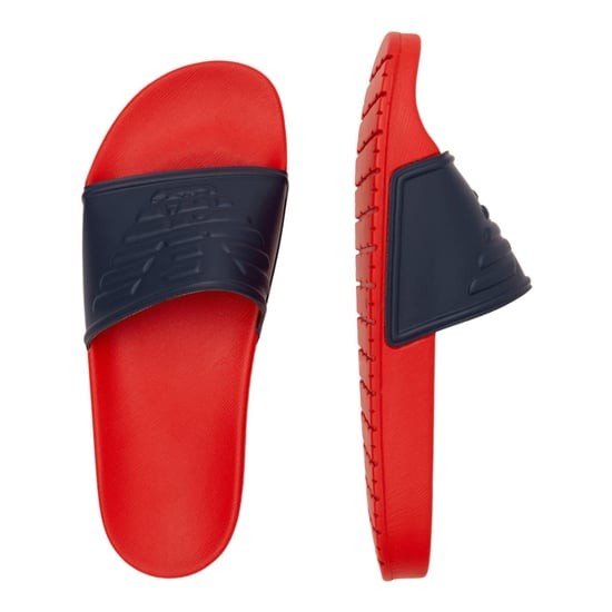 Emporio Armani - Badesandale für Herren (Marine/Rot) - Image 4