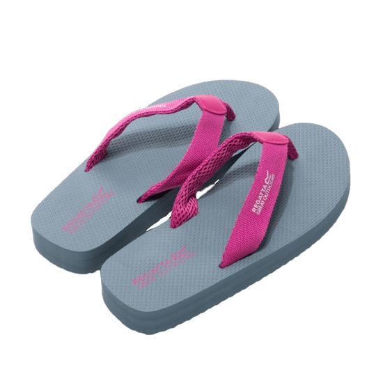 Regatta - Damen Flipflops "Catarina" (Dunkler Sturm/Pink) - Image 2