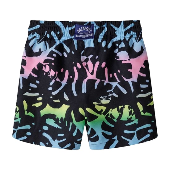 Minoti - Badeshorts für Jungen, Mesh-Futter (Schwarz) - Image 2
