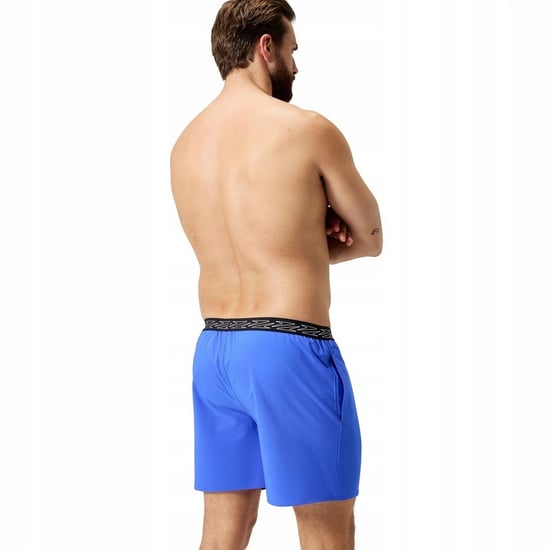 Speedo - "Hyperboom" Badeshorts Kontrastfarbener Bund für Herren (Blau) - Image 2