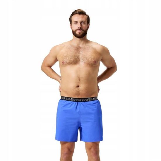 Speedo - "Hyperboom" Badeshorts Kontrastfarbener Bund für Herren (Blau) - Image 4