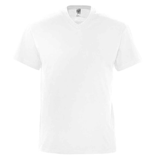 SOLS Herren Victory T-Shirt mit V-Ausschnitt (Weiß) - Image 1