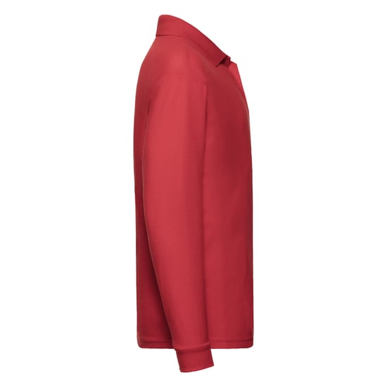 Fruit of the Loom - Poloshirt für Kinder Langärmlig (Rot) - Image 3