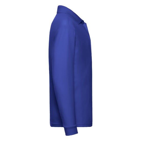 Fruit of the Loom - Poloshirt für Kinder Langärmlig (Königsblau) - Image 3