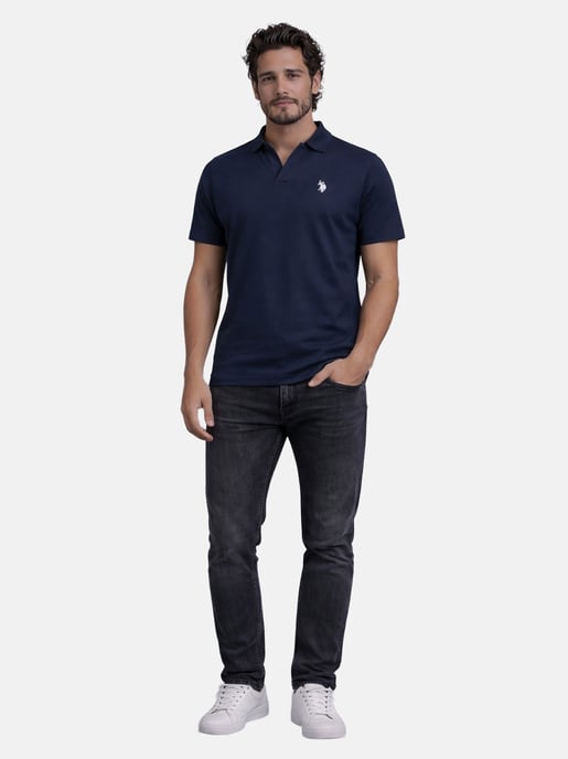 U.S. Polo Assn. Herren Poloshirt mit offenem Kragen - Image 4
