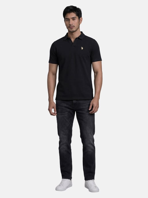 U.S. Polo Assn. Herren Poloshirt mit offenem Kragen - Image 4