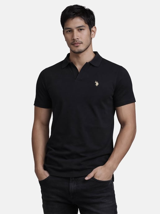 U.S. Polo Assn. Herren Poloshirt mit offenem Kragen - Image 5