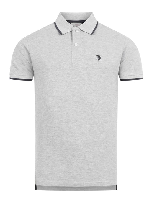 U.S. Polo Assn. Herren Poloshirt aus Baumwolle mit Kontrastdetails - Image 1
