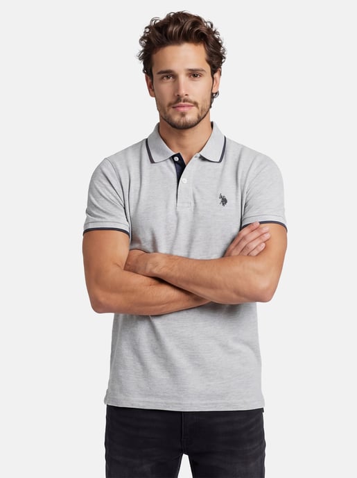 U.S. Polo Assn. Herren Poloshirt aus Baumwolle mit Kontrastdetails - Image 5