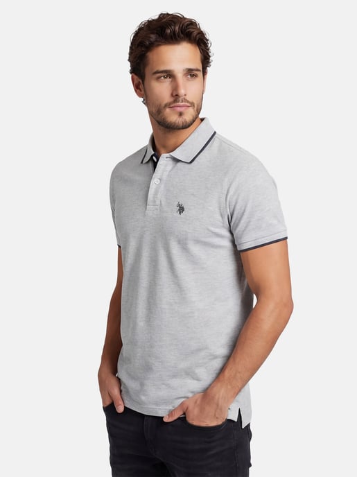 U.S. Polo Assn. Herren Poloshirt aus Baumwolle mit Kontrastdetails - Image 6