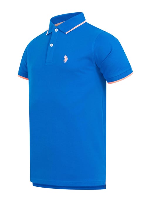 U.S. Polo Assn. Herren Poloshirt aus Baumwolle mit Kontrastdetails - Image 2