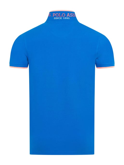 U.S. Polo Assn. Herren Poloshirt aus Baumwolle mit Kontrastdetails - Image 3