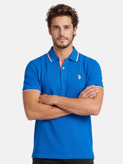 U.S. Polo Assn. Herren Poloshirt aus Baumwolle mit Kontrastdetails - Image 5