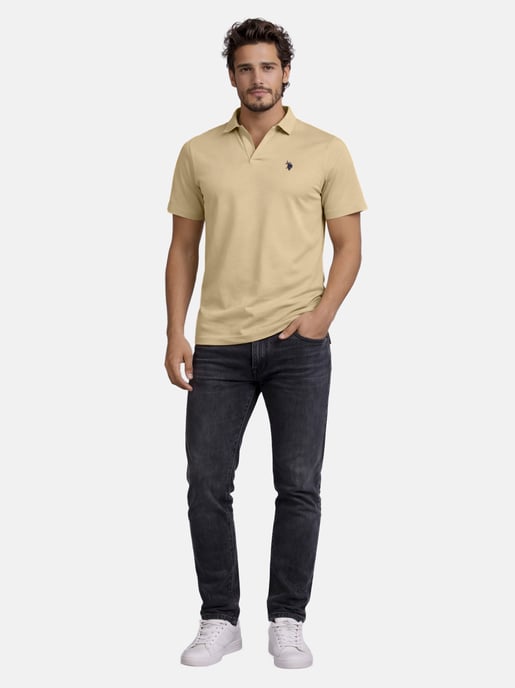 U.S. Polo Assn. Herren Poloshirt mit offenem Kragen - Image 4