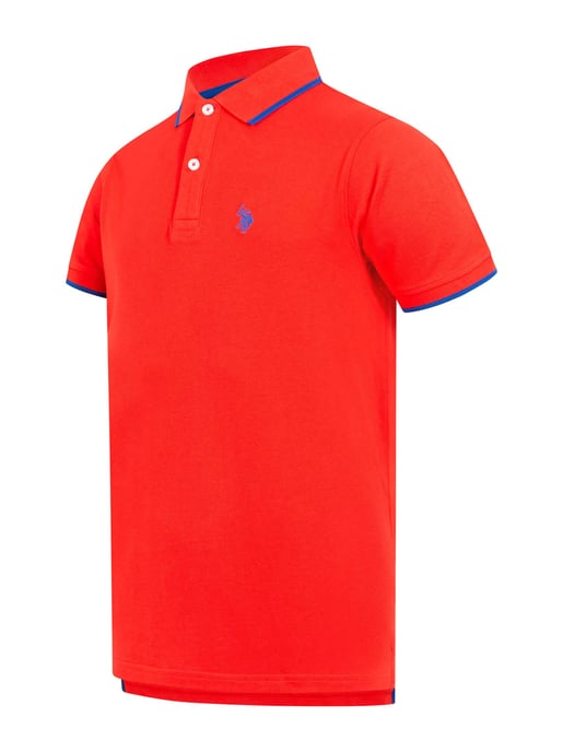 U.S. Polo Assn. Herren Poloshirt aus Baumwolle mit Kontrastdetails - Image 2