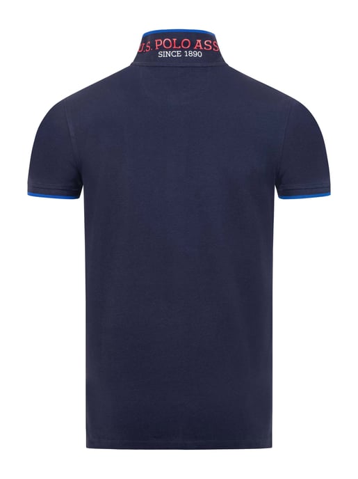 U.S. Polo Assn. Herren Poloshirt aus Baumwolle mit Kontrastdetails - Image 3