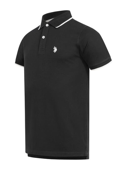 U.S. Polo Assn. Herren Poloshirt aus Baumwolle mit Kontrastdetails - Image 2